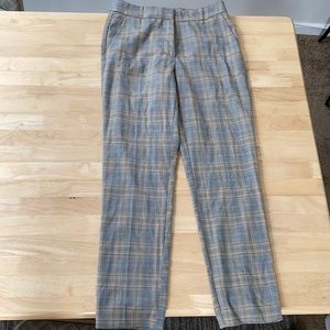 Zara Plaid Pants Size Small